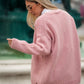 Cardigan oversize in maglia morbida