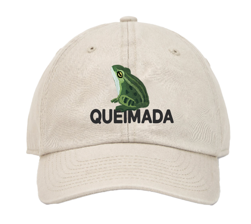 Cappellino Queimada in cotone organico a 6 pannelli