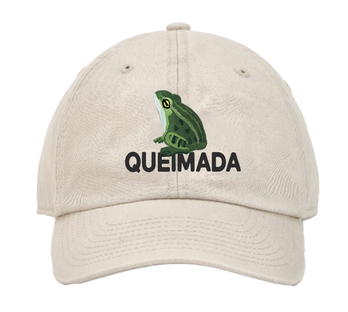 Cappellino Queimada in cotone organico a 6 pannelli
