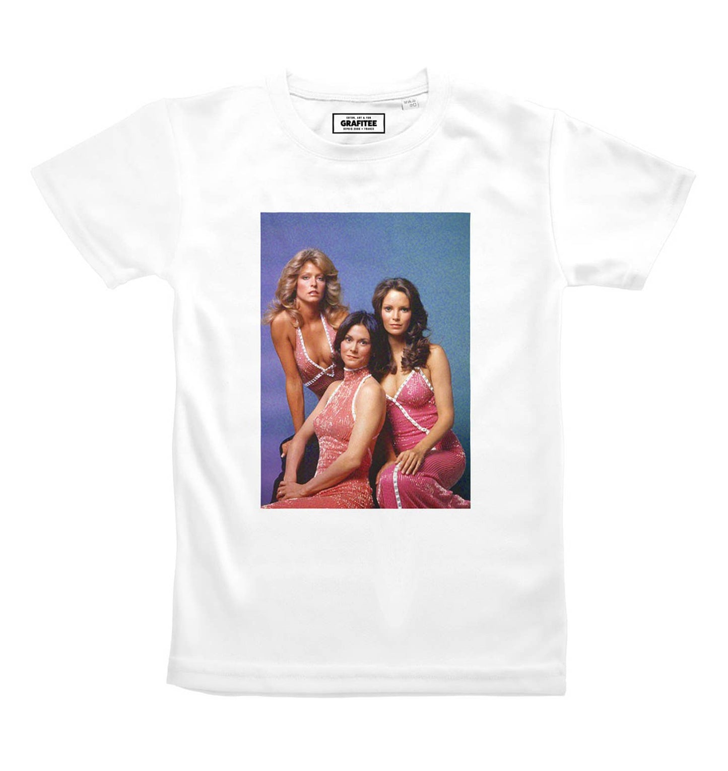 T-shirt Charlie’s Angels con foto vintage