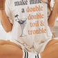 T-shirt Oversize Grafica Witches Martini