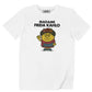 T-shirt bianca Frida Kahlo in cotone biologico