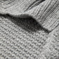 Colletto in maglia a coste