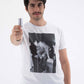 T-shirt Metro Chirac con foto vintage divertente
