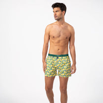 Boxer in cotone biologico con stampa agrumi