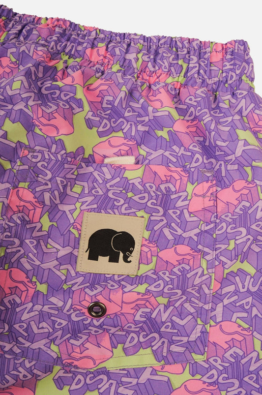 Costume da bagno Trippyplant in filato Seaqual® Sour Grape