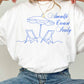 T-shirt oversize con grafica Amalfi Coast