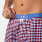 Boxer in cotone biologico a quadretti