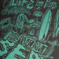 T-shirt unisex pigmentata grigio magnet con maxi stampa “Life by the Sea”