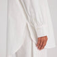 Camicia Astrid in popeline di cotone biologico