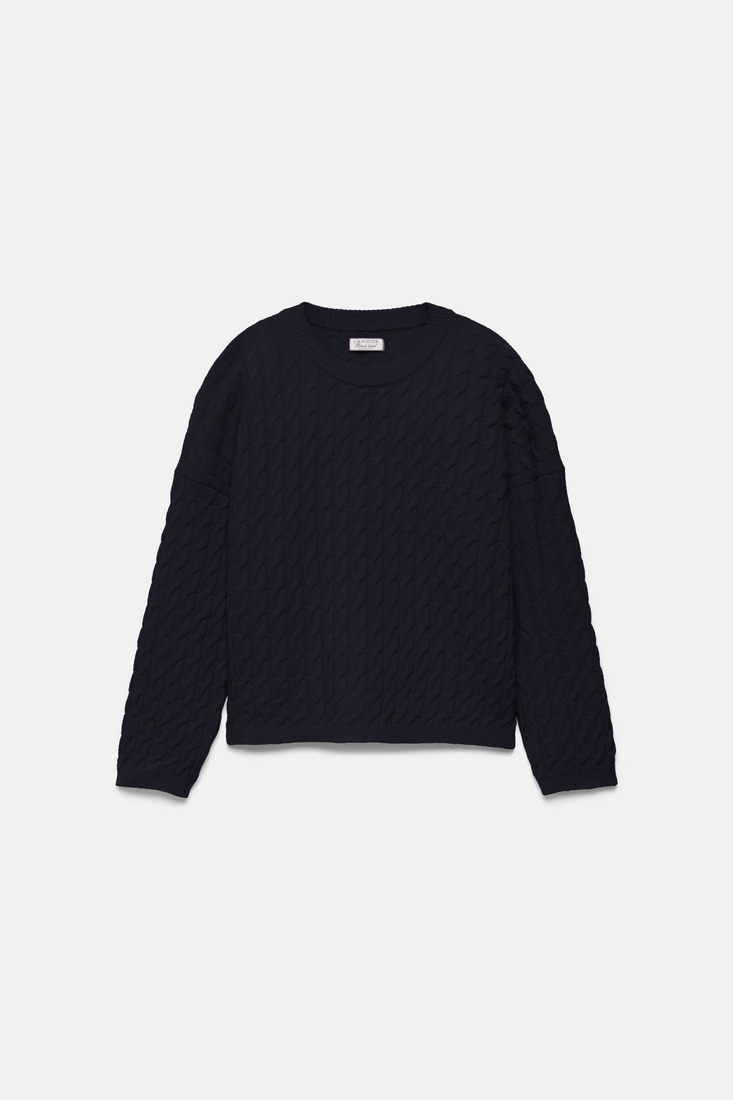 Maglione in maglia strutturata in lana