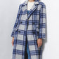 Cappotto doppiopetto a quadri