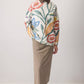 Maglione in maglia con motivo floreale