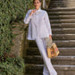 Camicia in popeline di cotone dal fit comodo