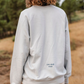 Felpa college premium in cotone organico
