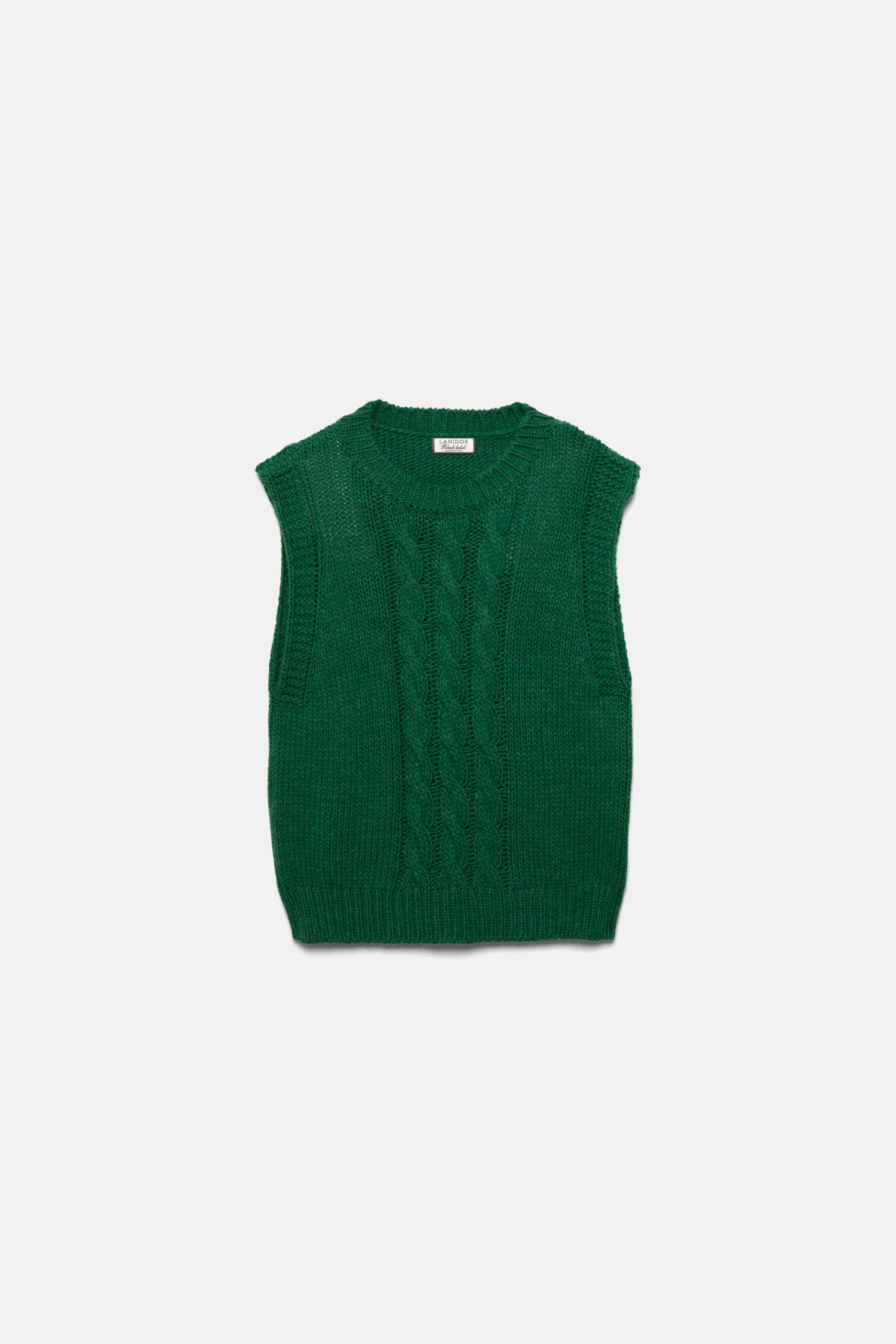 Gilet in maglia strutturata