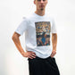T-shirt unisex in cotone biologico con stampa calcio iconica
