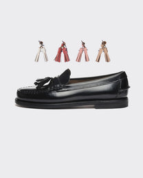 Mocassino Woman Classic Dan Multi Tassel Nero/Multicolor