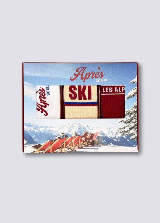 Set regalo di 3 calzini Après Ski Club