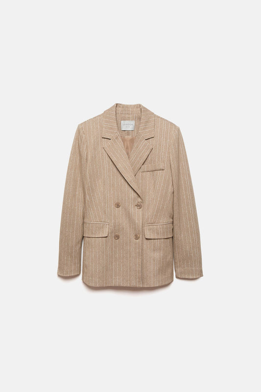 Blazer doppiopetto gessato