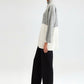 Tunica in maglia con fascia al collo