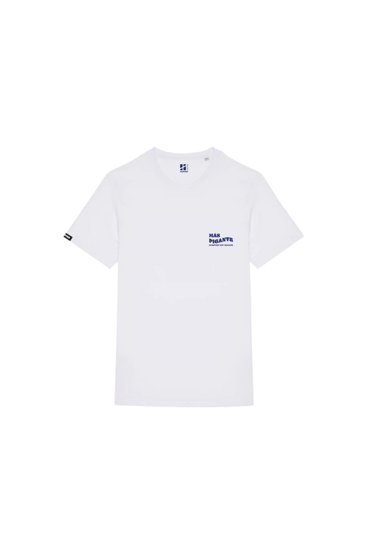 T-shirt in cotone biologico con stampa peperoncini