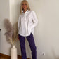 Camicia a tre bottoni dal fit comodo