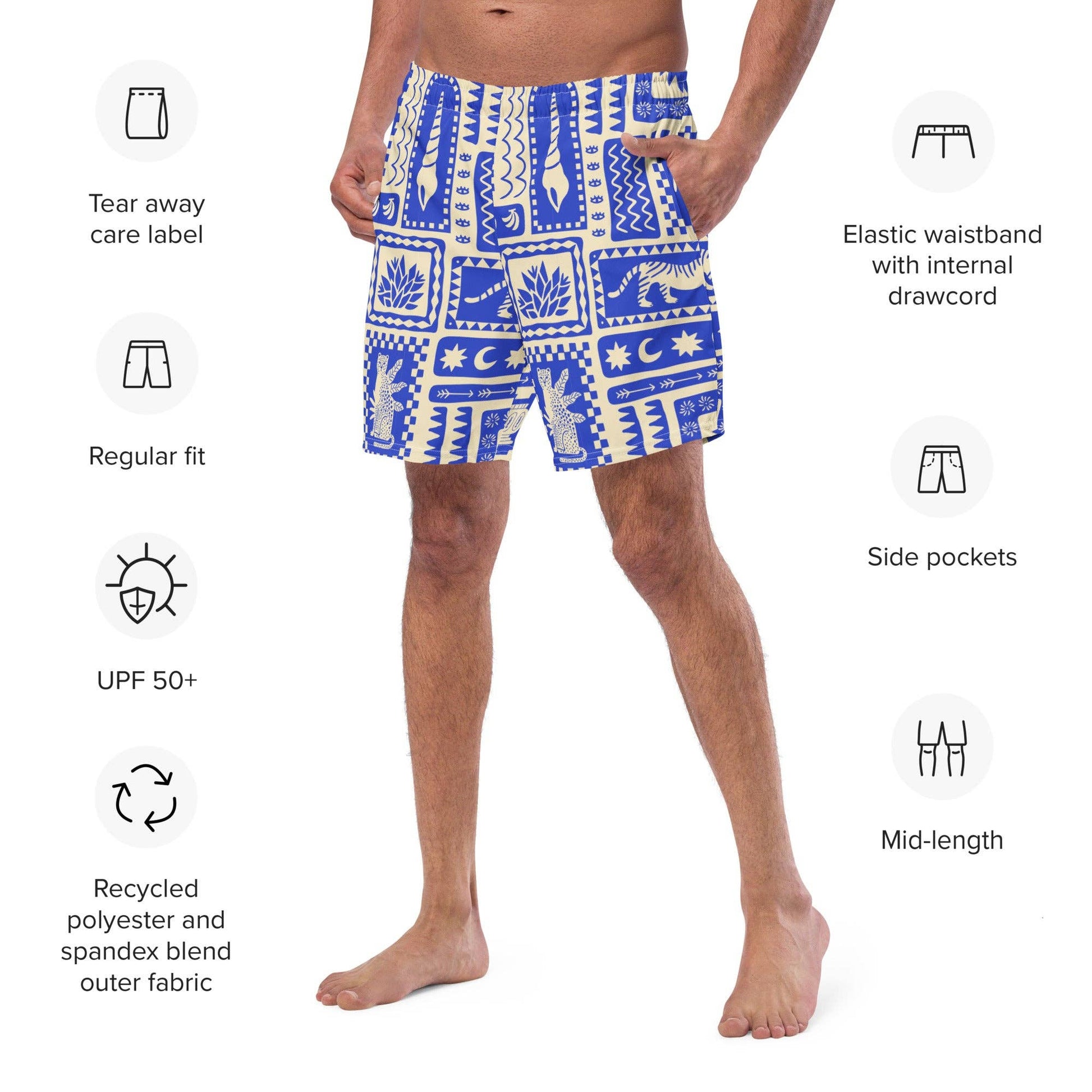 Pantaloncini da bagno Blue Calypso
