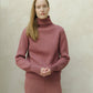 Maglione dolcevita in lana merino extrafine