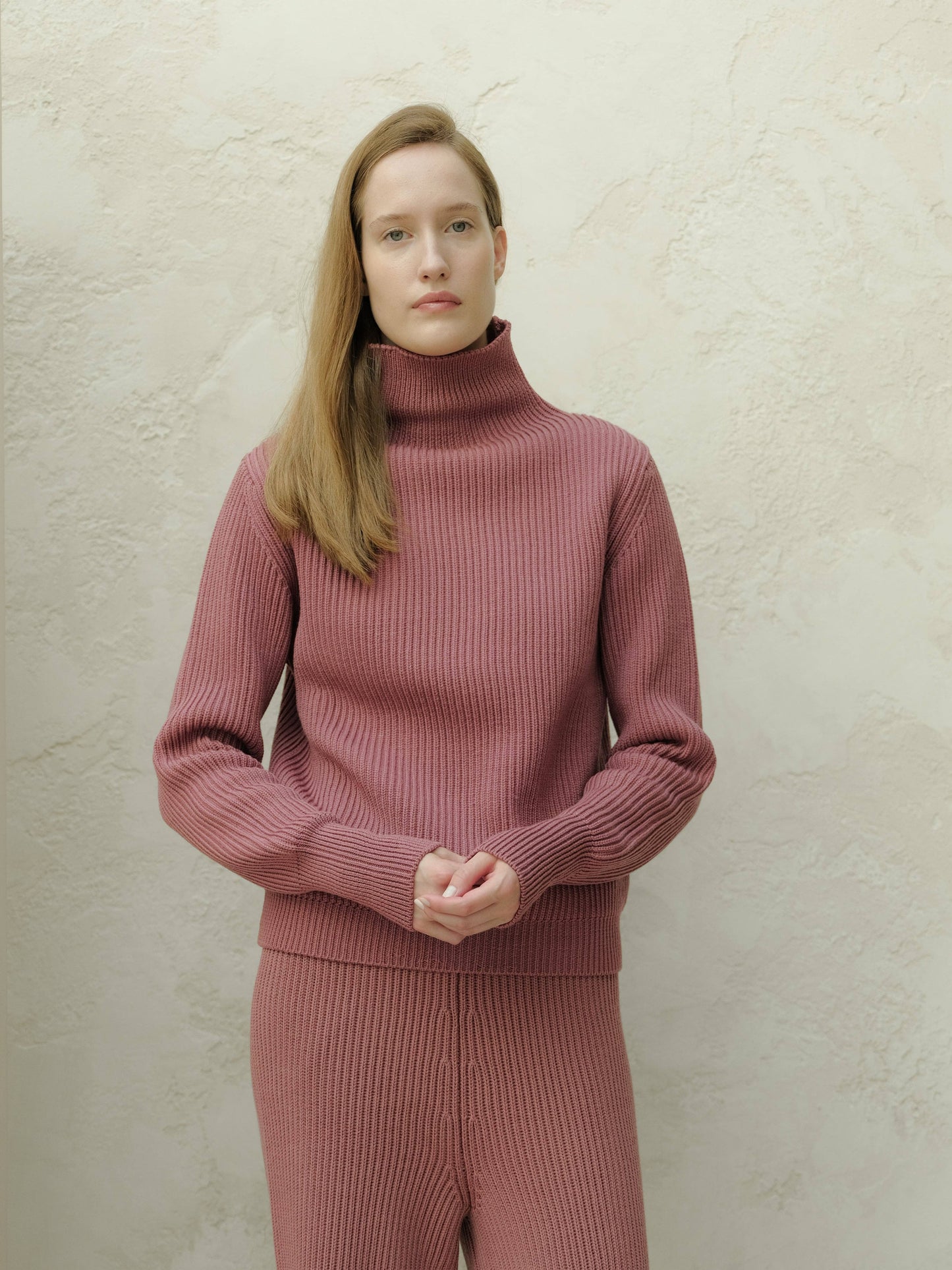 Maglione dolcevita in lana merino extrafine