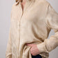 Camicia jacquard in viscosa e rayon