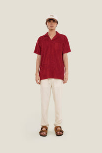 Camicia Dahlia in spugna di cotone