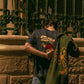 Giacca trucker khaki Good Luck in cotone biologico