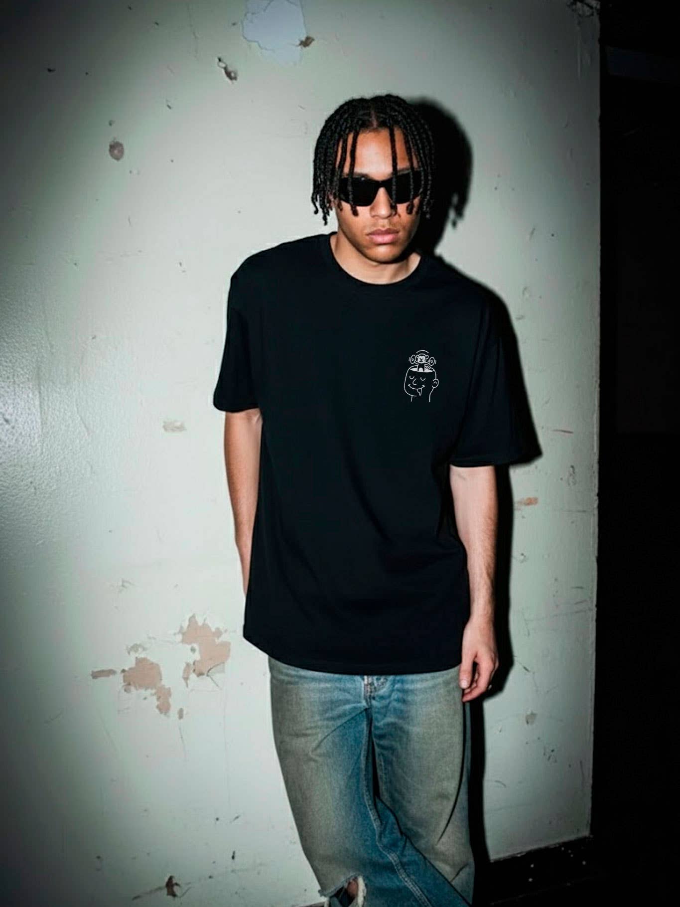 T-shirt So Good nera Loco Monky