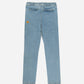 Pantaloni da arrampicata in denim riciclato lavaggio chiaro