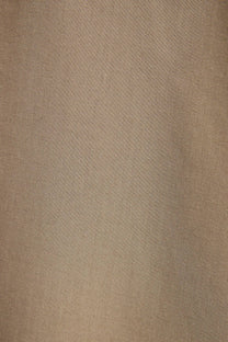 Camicia oversize in popeline misto cotone beige