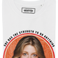 T-shirt unisex in cotone bio con stampa vintage anni ’70