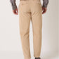Pantaloni Palermo in flanella di cotone color grano