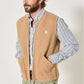 Gilet in lana Gaby color grano