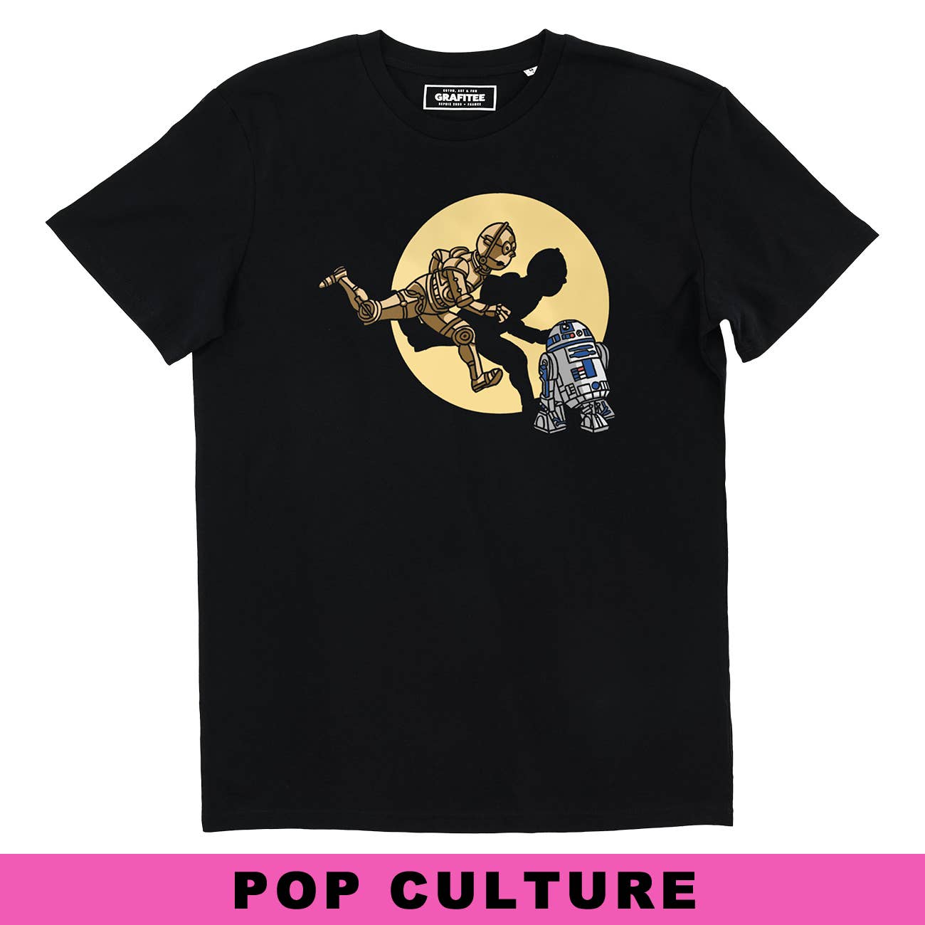 T-shirt grafica Star Wars Adventures of C-3PO in cotone biologico
