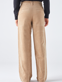 Pantaloni lunghi in velluto a coste