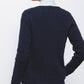 Cardigan in Maglia Strutturata con Scollo a V