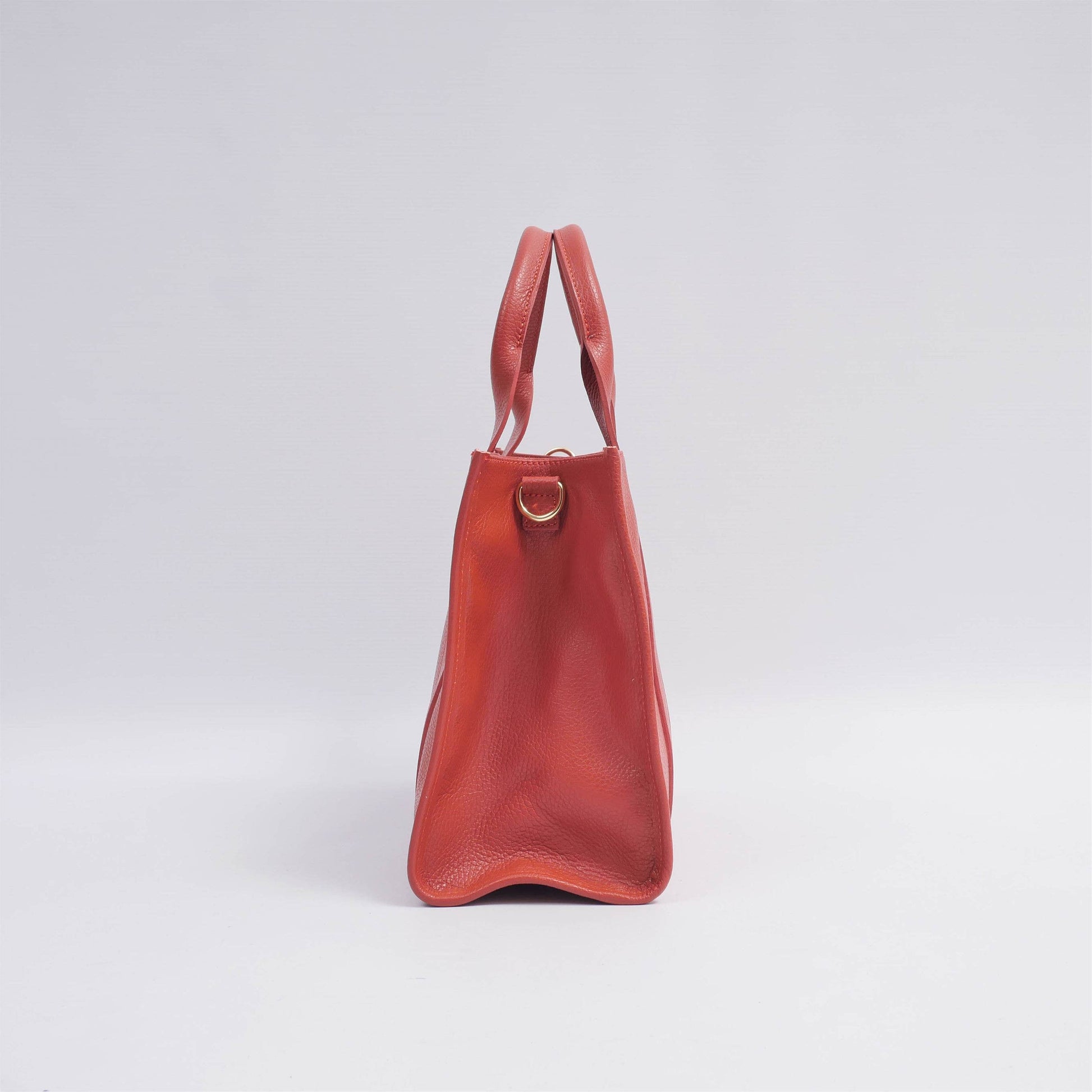 Borsa tote in pelle con tracolla
