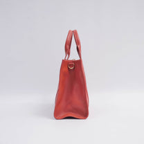 Borsa tote in pelle con tracolla