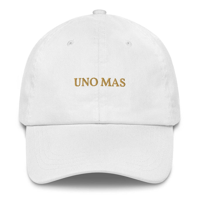 Cappellino da baseball Uno Mas ricamato in cotone