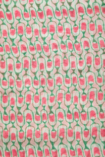 Sciarpa multicolore con motivo geometrico