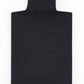Maglione dolcevita cashmere touch taglie forti blu navy