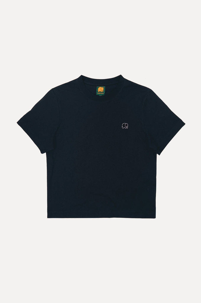 T-shirt donna Essential Organic nera