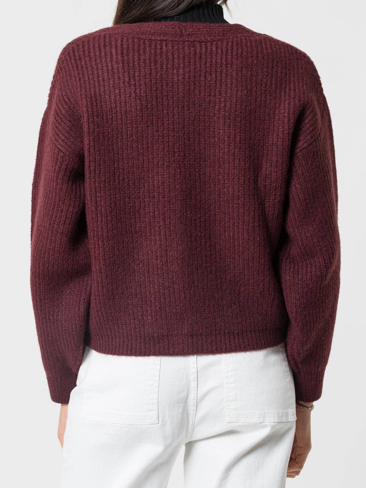 Cardigan in maglia con bottoni gioiello