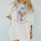 T-shirt oversize con stampa aragosta